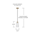 CAPITAL LIGHTING, CASPER PENDANT, PENDANT LIGHT