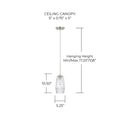 CAPITAL LIGHTING, CASPER PENDANT, PENDANT LIGHT