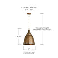 CAPITAL LIGHTING, SEDONA PENDANT, PENDANT LIGHT