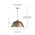 CAPITAL LIGHTING, SEDONA PENDANT, PENDANT LIGHT