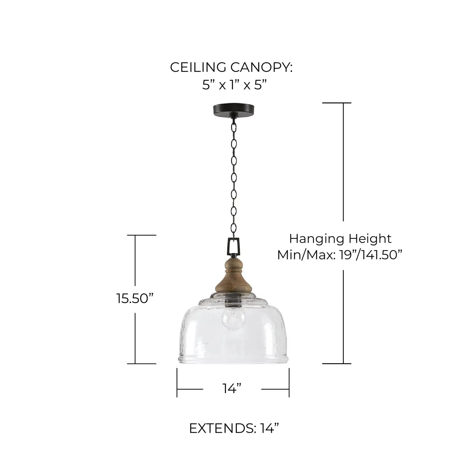CAPITAL LIGHTING, JULIAN PENDANT, PENDANT LIGHT