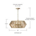 CAPITAL LIGHTING, KAIYA PENDANT, PENDANT LIGHT