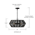 CAPITAL LIGHTING, KAIYA PENDANT, PENDANT LIGHT