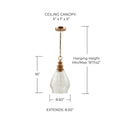 CAPITAL LIGHTING, JAYE PENDANT, PENDANT LIGHT