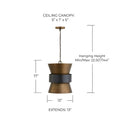 CAPITAL LIGHTING, LOREN PENDANT, PENDANT LIGHT