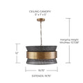 CAPITAL LIGHTING, LOREN PENDANT, PENDANT LIGHT