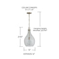 CAPITAL LIGHTING, RABUN PENDANT, PENDANT LIGHT