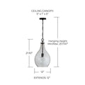 CAPITAL LIGHTING, RABUN PENDANT, PENDANT LIGHT