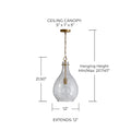 CAPITAL LIGHTING, RABUN PENDANT, PENDANT LIGHT