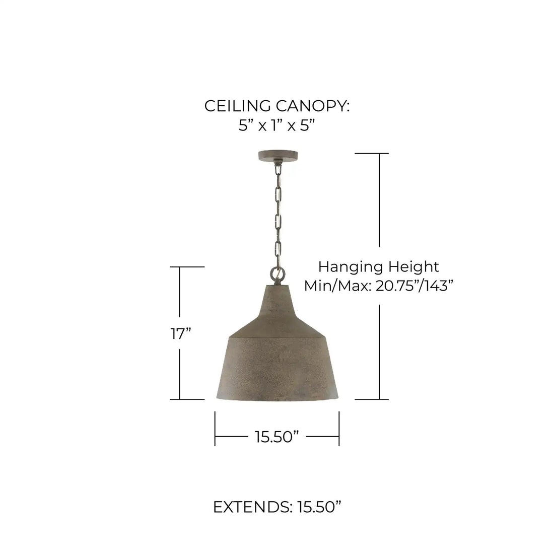 CAPITAL LIGHTING, QUARRY PENDANT, PENDANT LIGHT