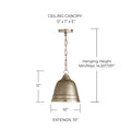 CAPITAL LIGHTING, SEDONA PENDANT, PENDANT LIGHT
