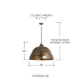 CAPITAL LIGHTING, SEDONA PENDANT, PENDANT LIGHT