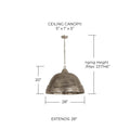 CAPITAL LIGHTING, SEDONA PENDANT, PENDANT LIGHT