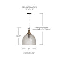 CAPITAL LIGHTING, INGLEWOOD PENDANT, PENDANT LIGHT