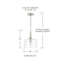 CAPITAL LIGHTING, CARTER PENDANT, PENDANT LIGHT