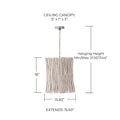CAPITAL LIGHTING, CARA PENDANT, PENDANT LIGHT