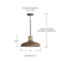CAPITAL LIGHTING, JACOB PENDANT, PENDANT LIGHT