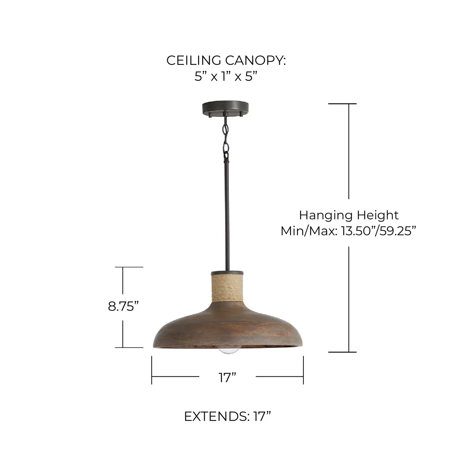 CAPITAL LIGHTING, JACOB PENDANT, PENDANT LIGHT