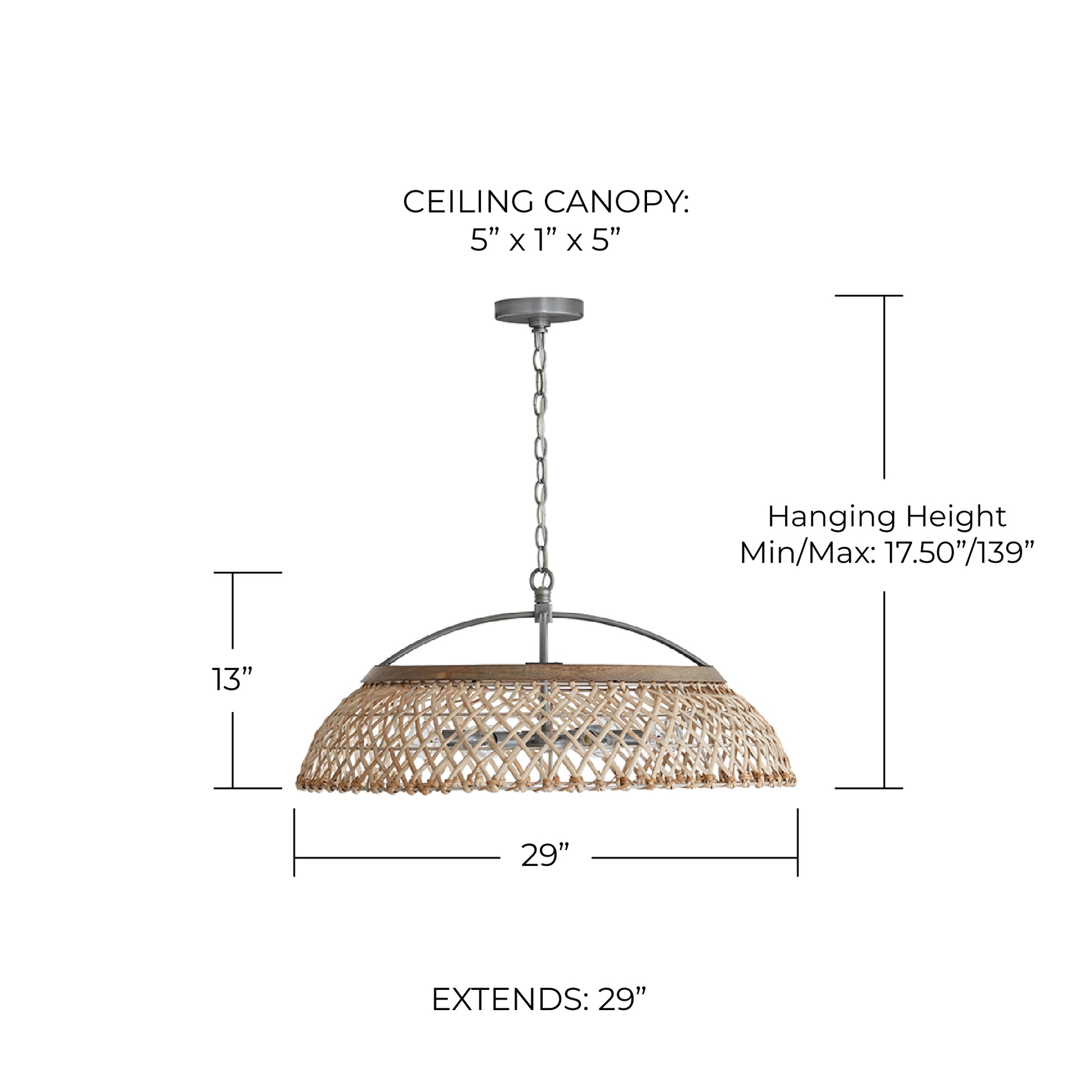 CAPITAL LIGHTING, RAINEY PENDANT, PENDANT LIGHT