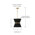 CAPITAL LIGHTING, CECILIA PENDANT, PENDANT LIGHT