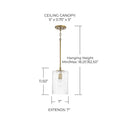 CAPITAL LIGHTING, EMERSON PENDANT, PENDANT LIGHT