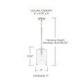 CAPITAL LIGHTING, EMERSON PENDANT, PENDANT LIGHT
