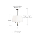 CAPITAL LIGHTING, BECKHAM PENDANT, PENDANT LIGHT