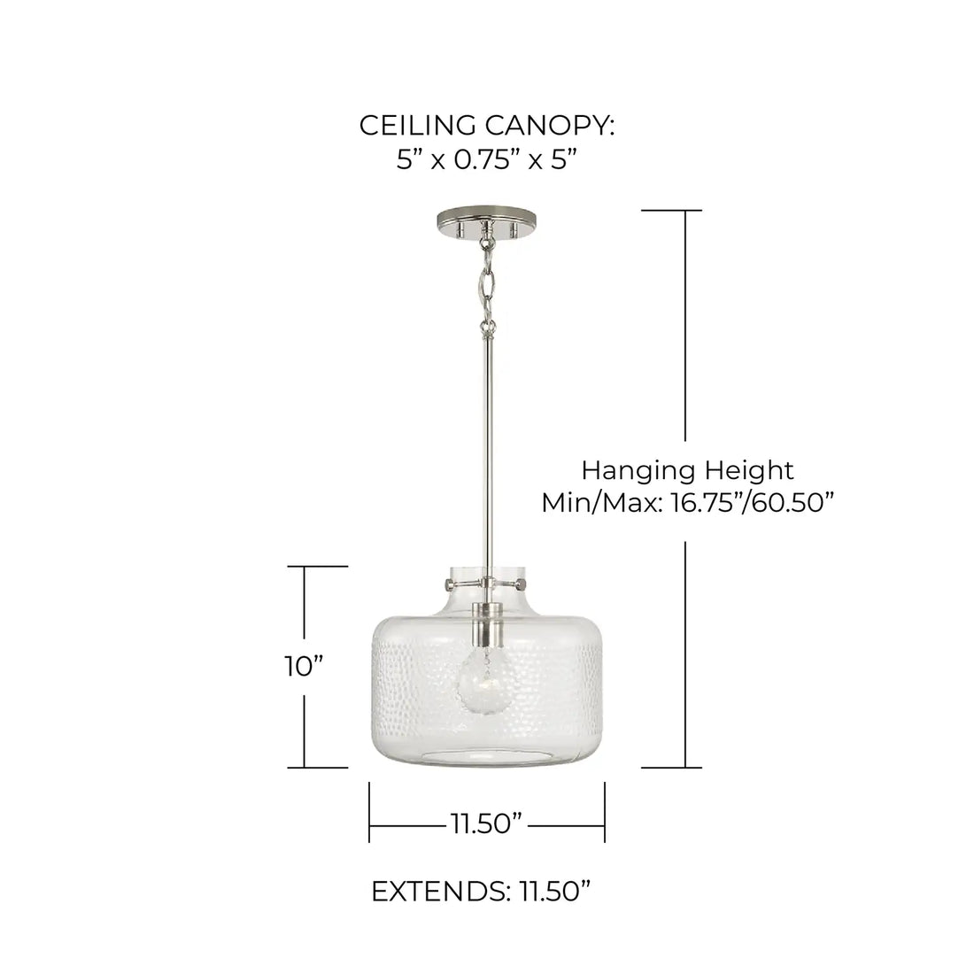 CAPITAL LIGHTING, BRIGHTON PENDANT, PENDANT LIGHT