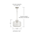 CAPITAL LIGHTING, BRIGHTON PENDANT, PENDANT LIGHT