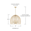 CAPITAL LIGHTING, WREN PENDANT, PENDANT LIGHT