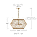 CAPITAL LIGHTING, WREN PENDANT, PENDANT LIGHT