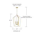 CAPITAL LIGHTING, MAREN PENDANT, PENDANT LIGHT