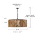 CAPITAL LIGHTING, ARCHER PENDANT, PENDANT LIGHT