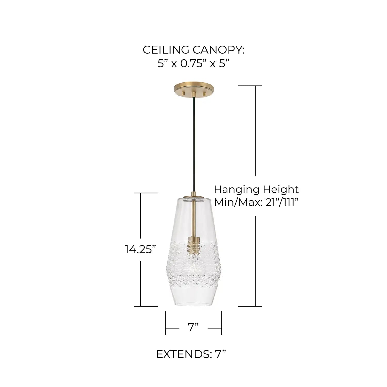 CAPITAL LIGHTING, DENA PENDANT, PENDANT LIGHT