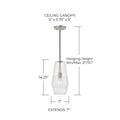 CAPITAL LIGHTING, DENA PENDANT, PENDANT LIGHT