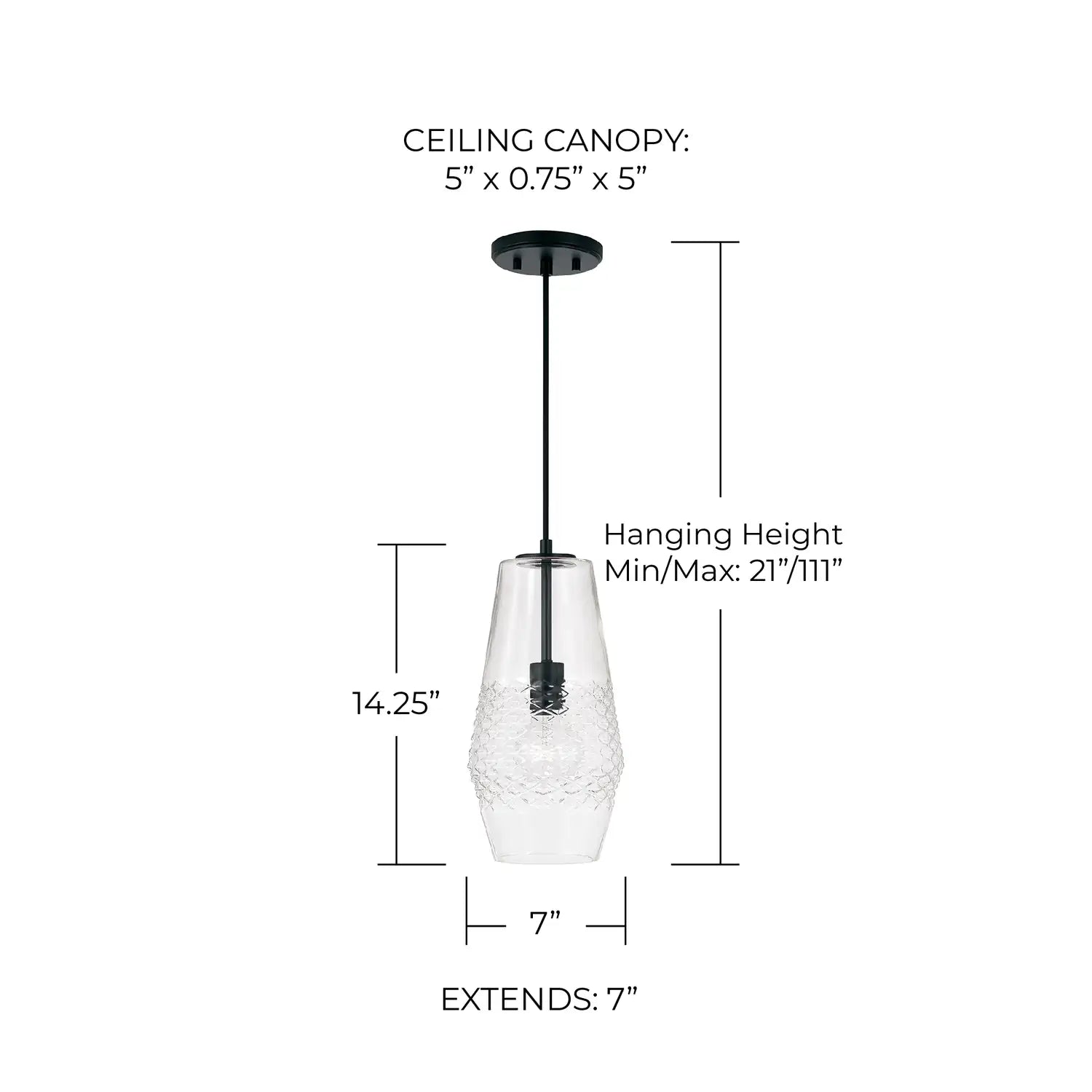 CAPITAL LIGHTING, DENA PENDANT, PENDANT LIGHT