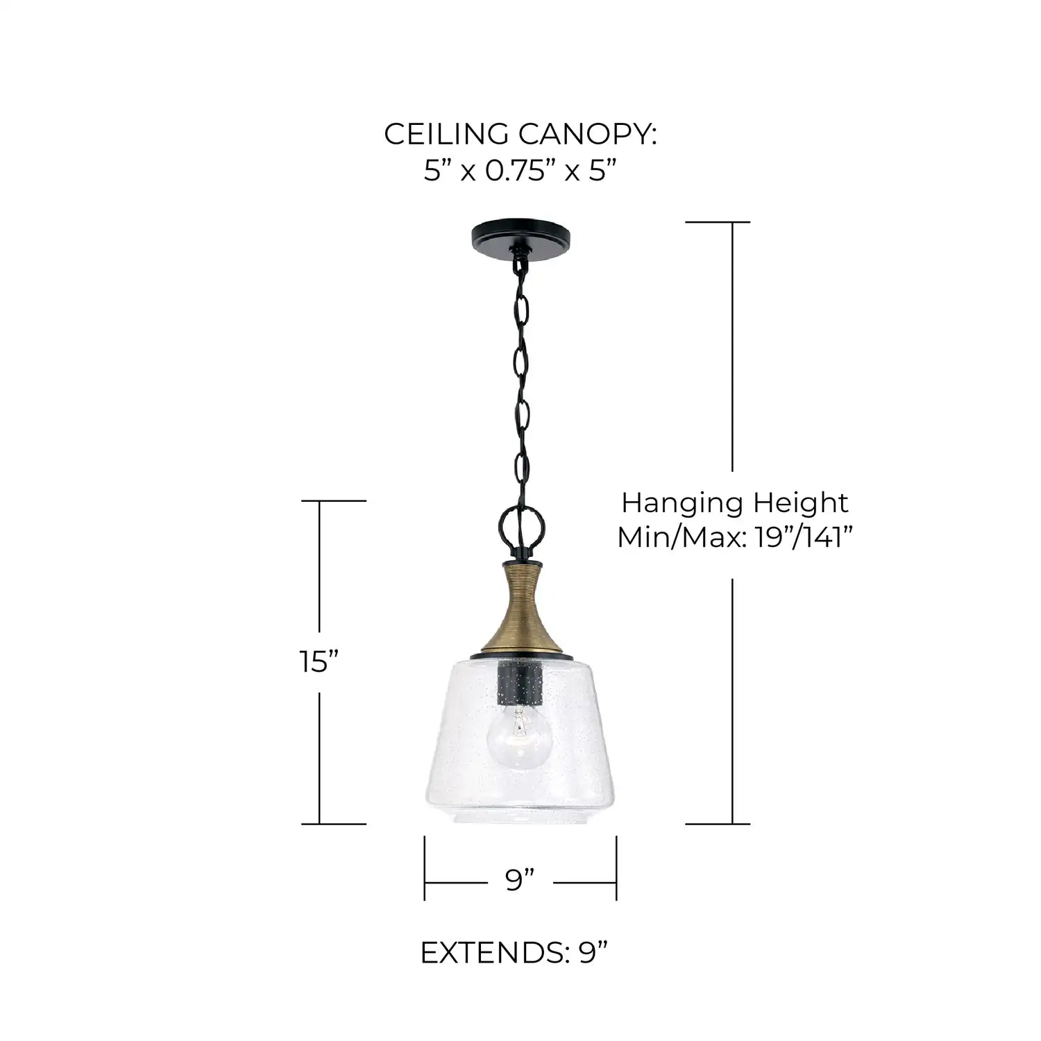 CAPITAL LIGHTING, AMARA PENDANT, PENDANT LIGHT