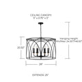 CAPITAL LIGHTING, AMARA PENDANT, PENDANT LIGHT