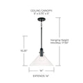 CAPITAL LIGHTING, GREER PENDANT, PENDANT LIGHT