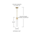 CAPITAL LIGHTING, SUTTON PENDANT, PENDANT LIGHT