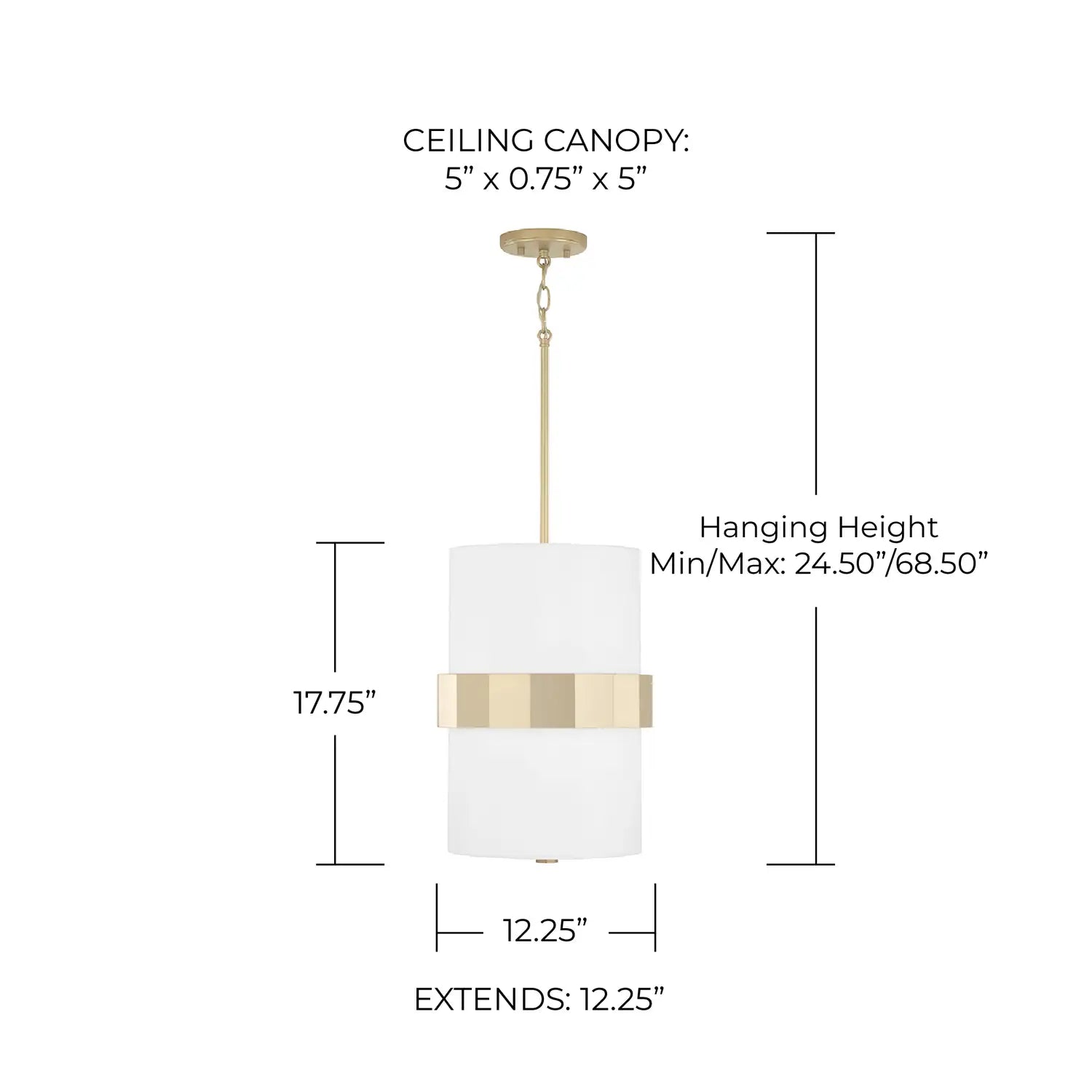 CAPITAL LIGHTING, SUTTON PENDANT, PENDANT LIGHT