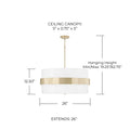 CAPITAL LIGHTING, SUTTON PENDANT, PENDANT LIGHT
