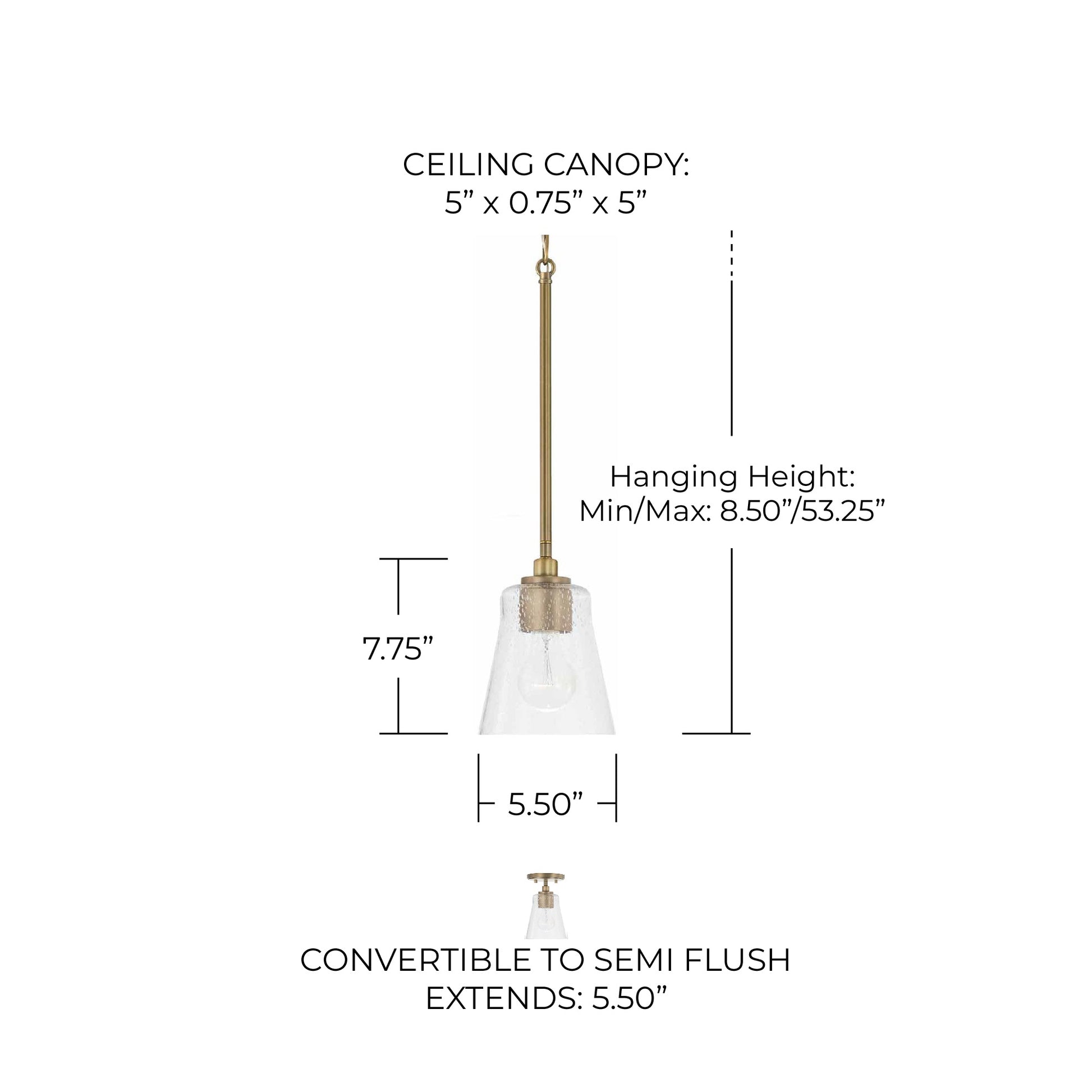HOMEPLACE LIGHTING, BAKER PENDANT, PENDANT LIGHT