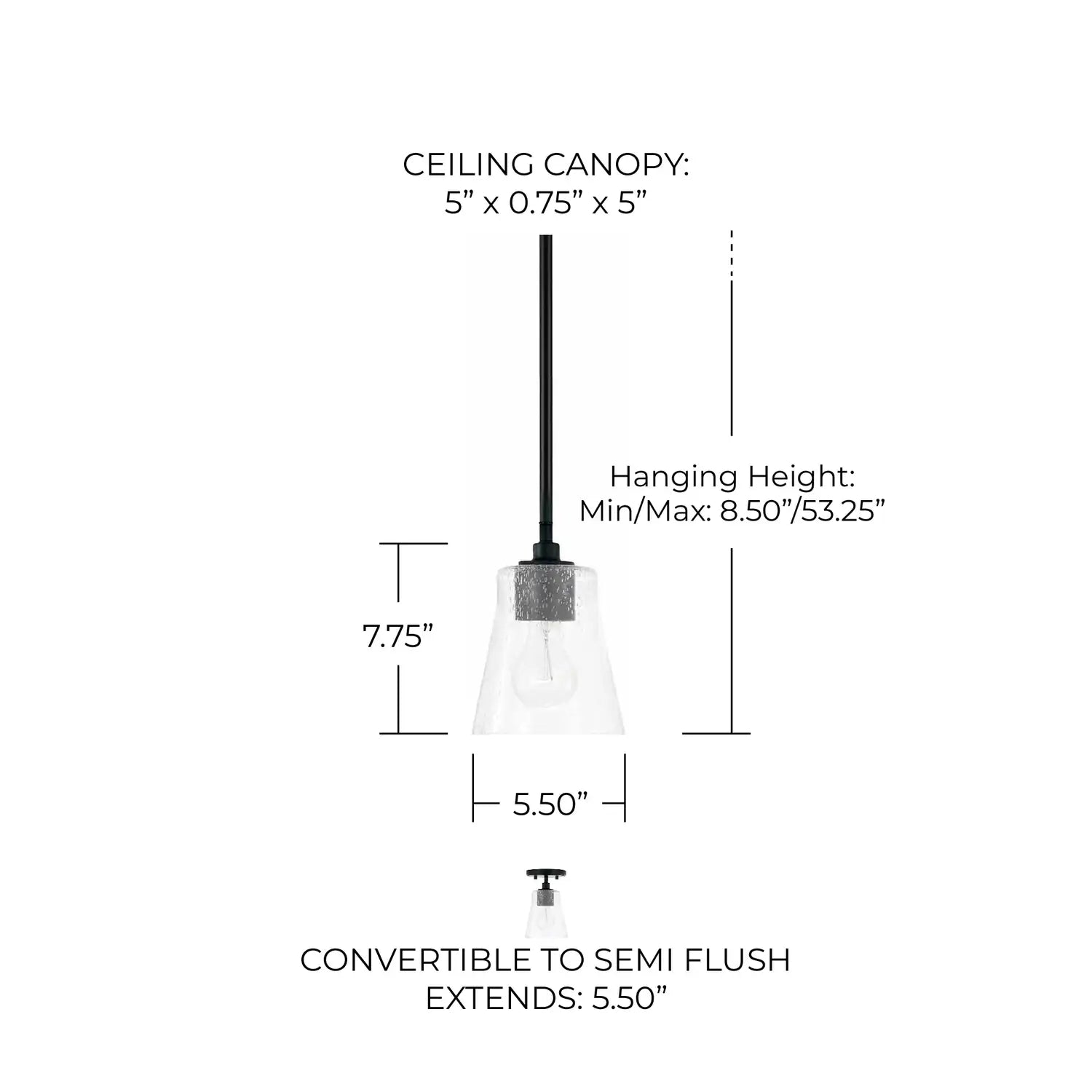 CAPITAL LIGHTING, BAKER PENDANT, PENDANT LIGHT