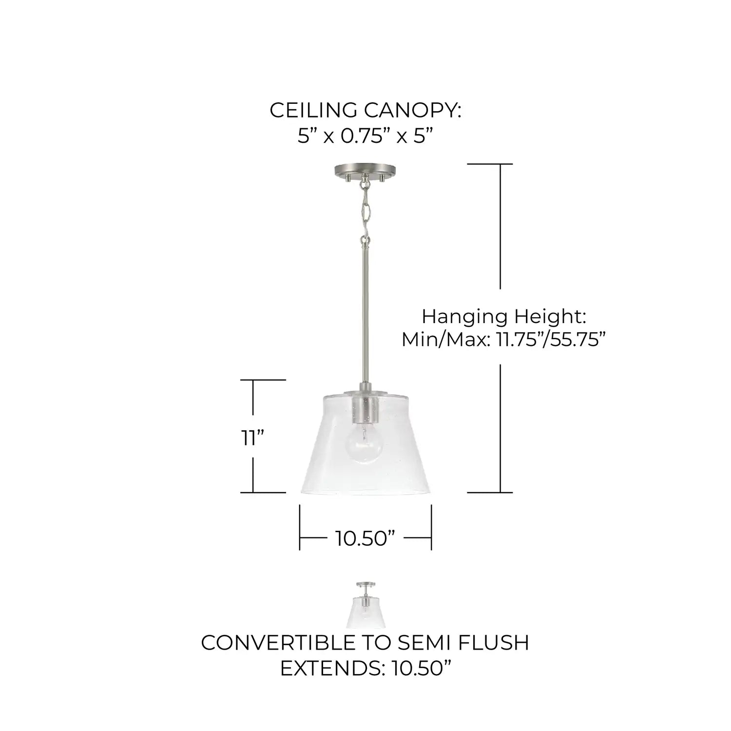 CAPITAL LIGHTING, BAKER PENDANT, PENDANT LIGHT