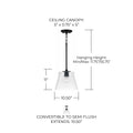 HOMEPLACE LIGHTING, BAKER PENDANT, PENDANT LIGHT