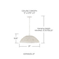 CAPITAL LIGHTING, NAOMI PENDANT, PENDANT LIGHT