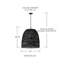 CAPITAL LIGHTING, NAOMI PENDANT, PENDANT LIGHT
