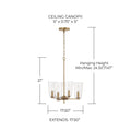 CAPITAL LIGHTING, PORTMAN PENDANT, PENDANT LIGHT