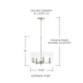 CAPITAL LIGHTING, PORTMAN PENDANT, PENDANT LIGHT